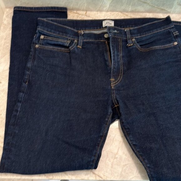 Jcrew 770 Straight-fit jean in stretch resin rinse Japanese denim - Picture 1 of 6